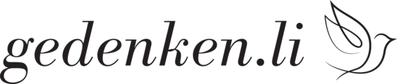 Newsletter Logo gedenken.li