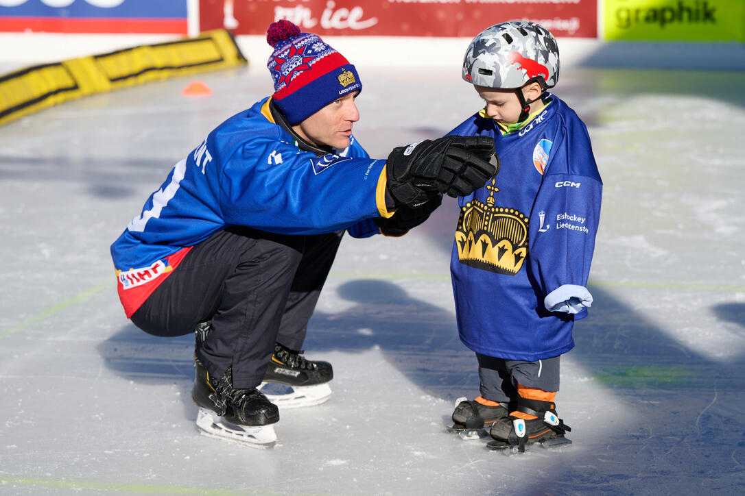 Eishockey-Schnupperkurs in Vaduz