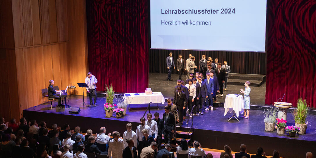 LIHK Lehrabschlussfeier in Schaan