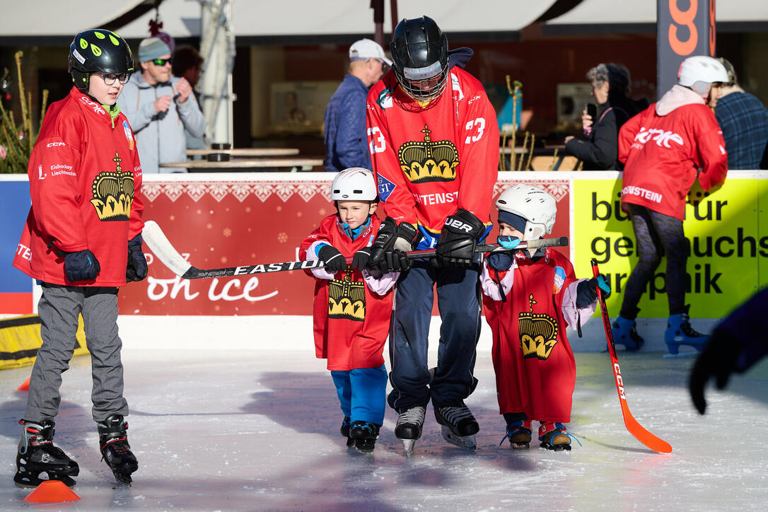 Eishockey-Schnupperkurs in Vaduz