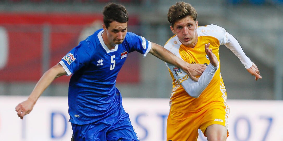 Liechtenstein Vaduz Fussball UEFA Nations League Liechtenstein - Moldawien