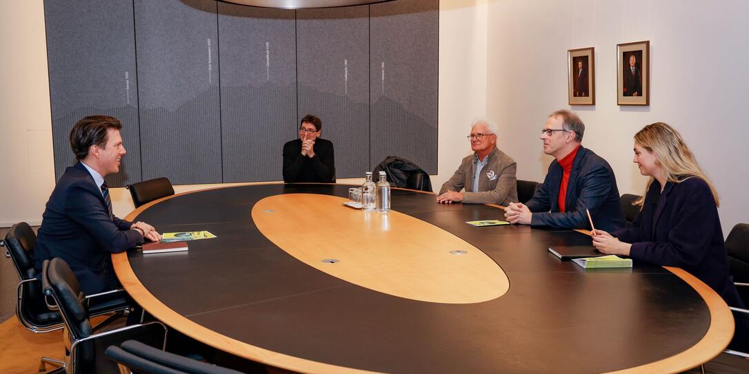 Liechtenstein Vaduz Regierungsrat Manuel Frick Theater am Kirchplatz Schaan TaK Klimabilanz 2023