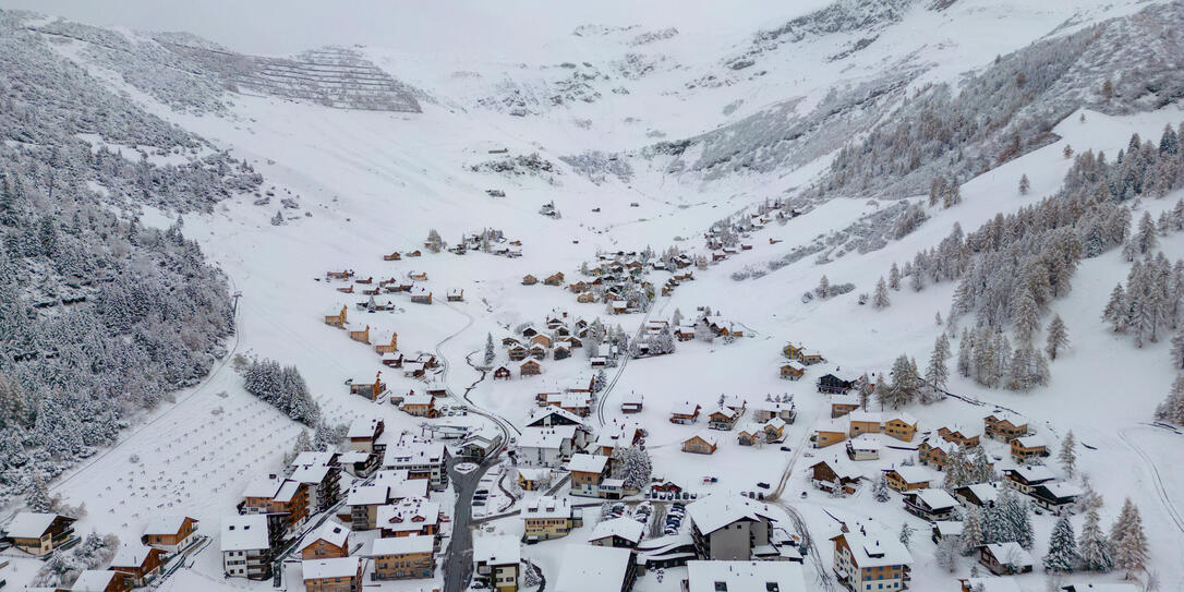 Schnee in Malbun