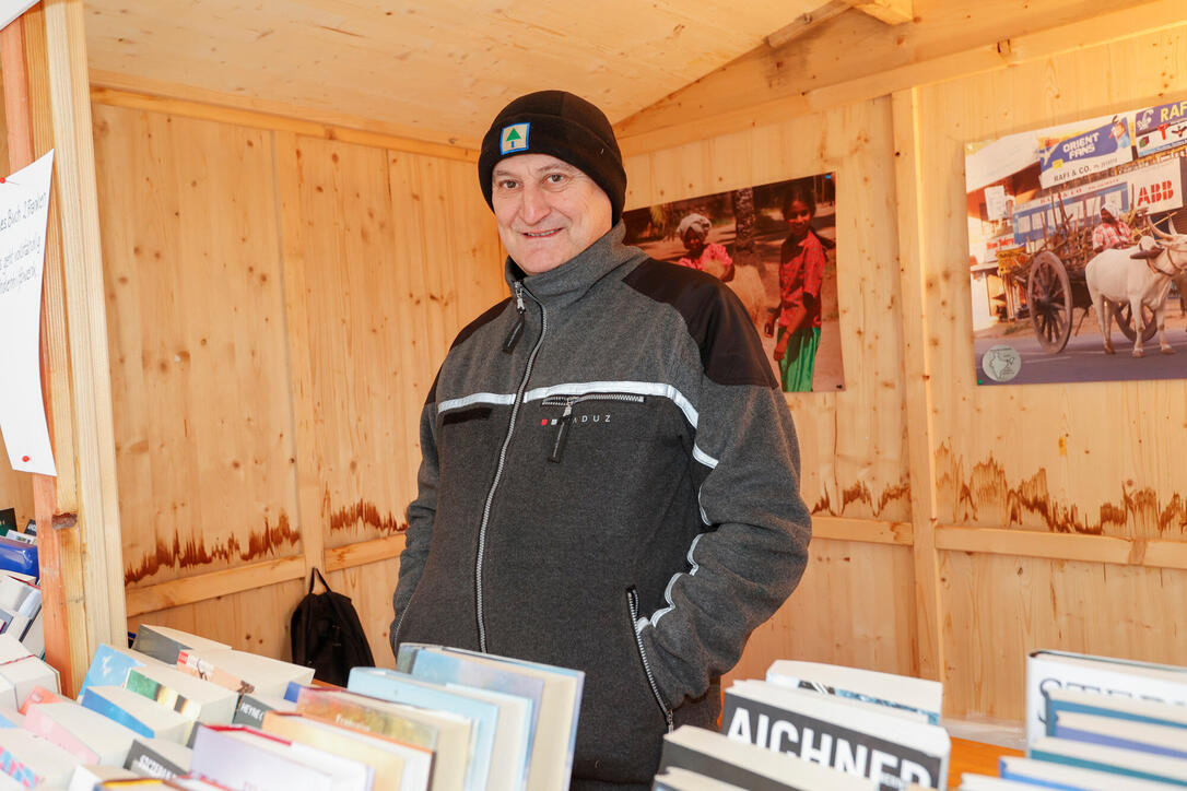 Weihnachtsmarkt, Vaduz, Liechtenstein.