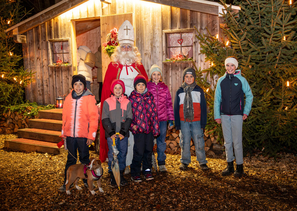 Nikolaus im Walde, Schellenberg (07.12.2024)