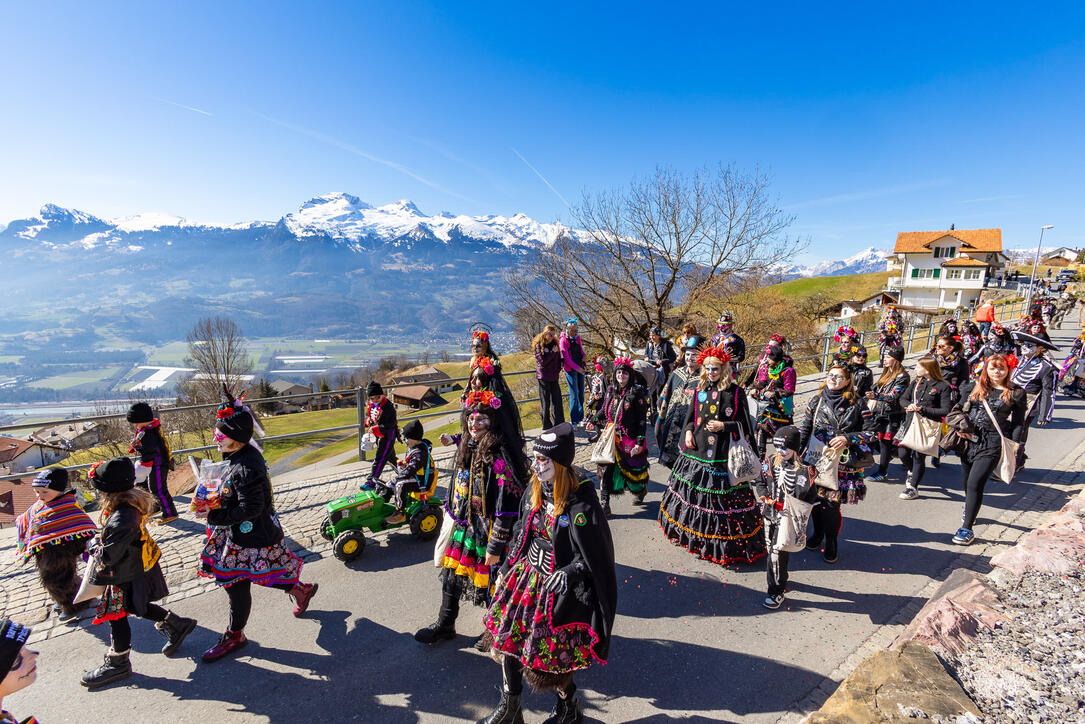 Fasnachtsumzug in Triesenberg (04.03.2025)