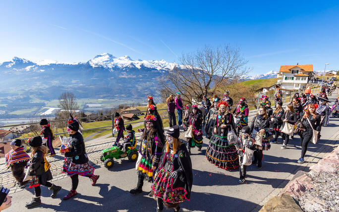 Fasnachtsumzug in Triesenberg (04.03.2025)