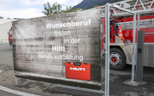 Berufsinfotag Hilti, Schaan