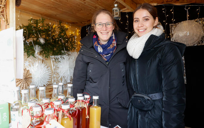 Weihnachtsmarkt, Vaduz, Liechtenstein.