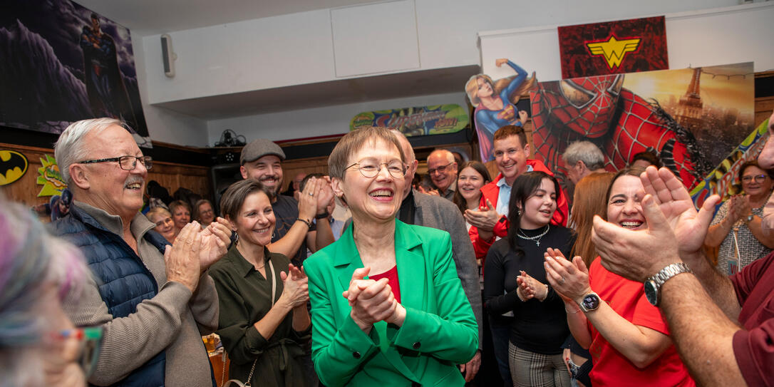 Bericht VU-Wahllokal, Rössle in Schaan