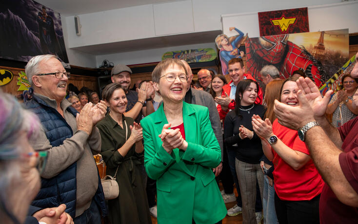 Bericht VU-Wahllokal, Rössle in Schaan