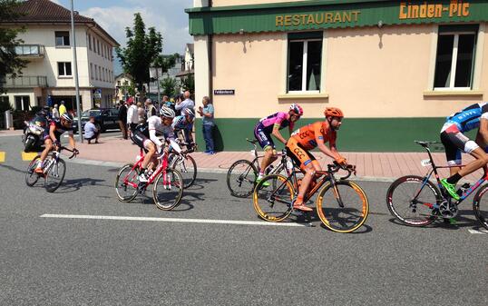 Tour de Suisse in Schaan Spitzengruppe