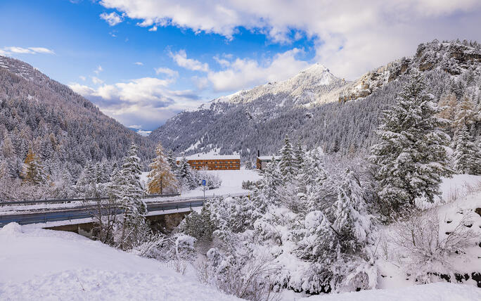 Der erste Schnee in Malbun und Steg