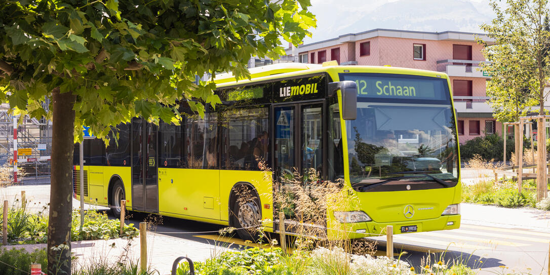 Liemobil Bus in Schaan