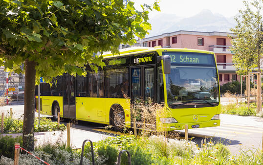 Liemobil Bus in Schaan