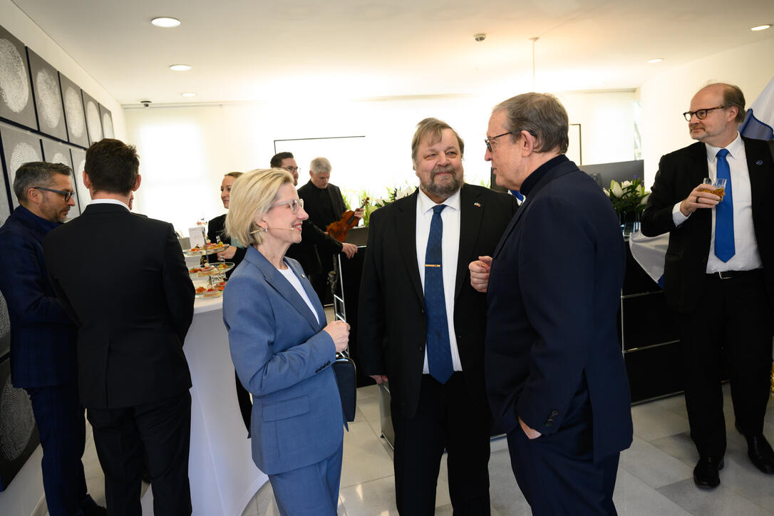 Eröffnung des  finnischen Honorkonsulats in Vaduz