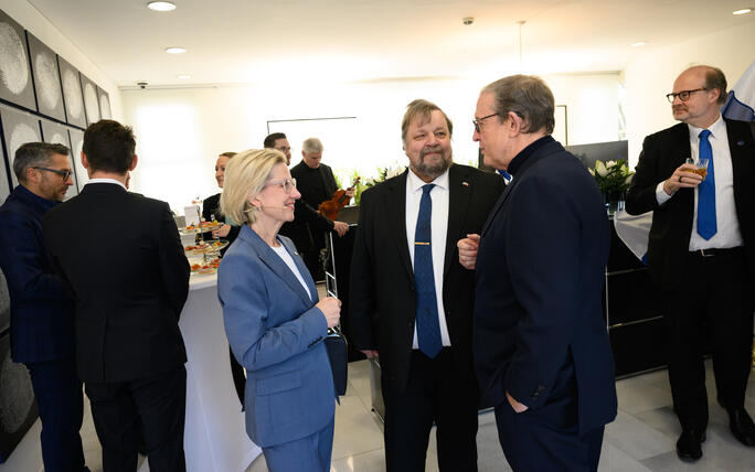 Eröffnung des  finnischen Honorkonsulats in Vaduz