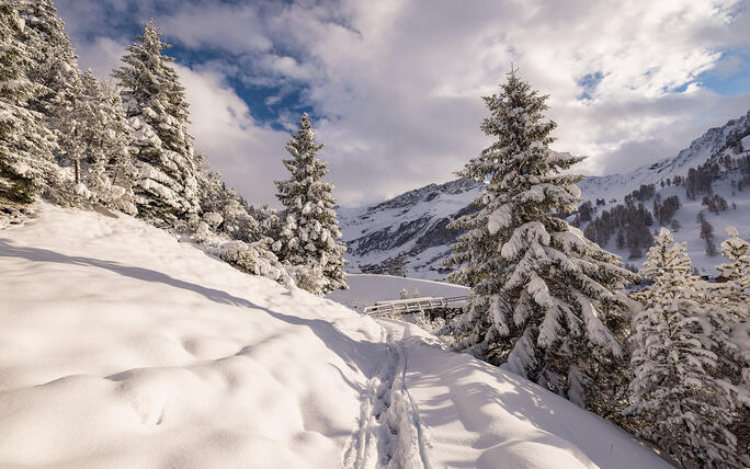 Der erste Schnee in Malbun und Steg