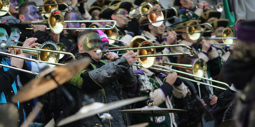 Familienfasnacht und Platzkonzert in Sargans,