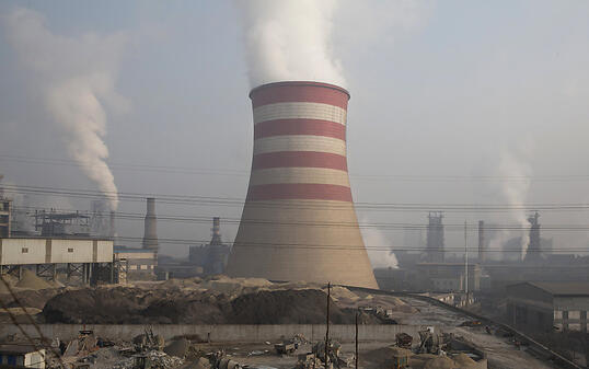 In China führt die Energieproduktion mit Kohle zu grossen Schadstoffemissionen. (Archivbild)