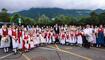 Schweiz Zuerich Eidgenoessisches Trachtenfest mit Beteiligung des Liechtensteiner Trachtenverbandes