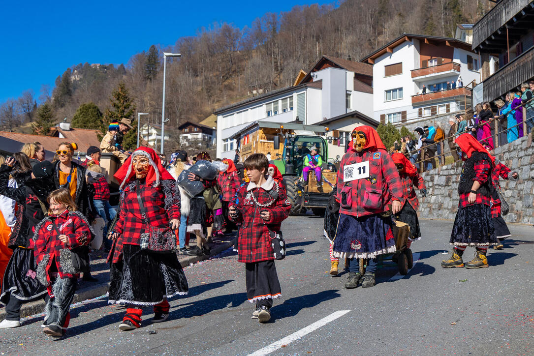 Fasnachtsumzug in Triesenberg (04.03.2025)