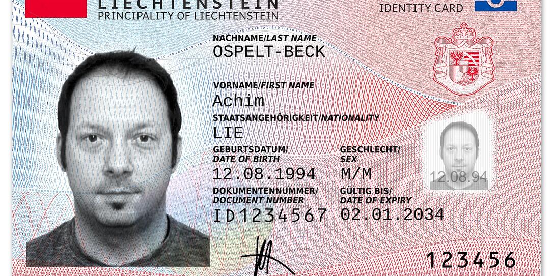 Neue ID Liechtenstein