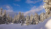 Der erste Schnee in Malbun und Steg