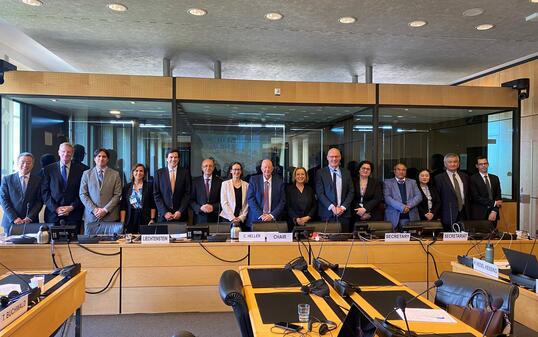 Teilnahme einer liechtensteinischen Delegation beim UNO-Ausschuss gegen Folter in Genf.