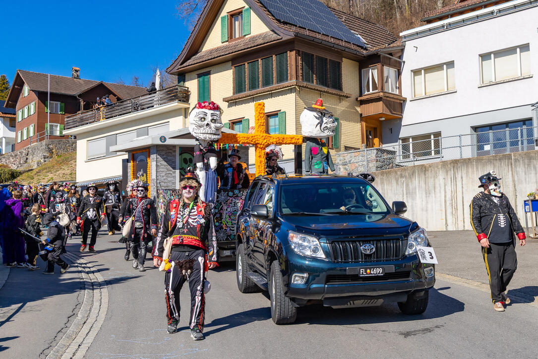 Fasnachtsumzug in Triesenberg (04.03.2025)