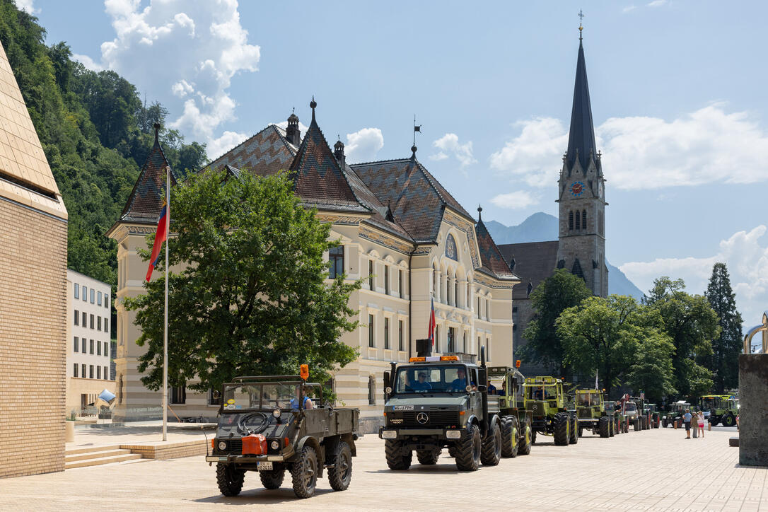 Portalochsenfest in Vaduz