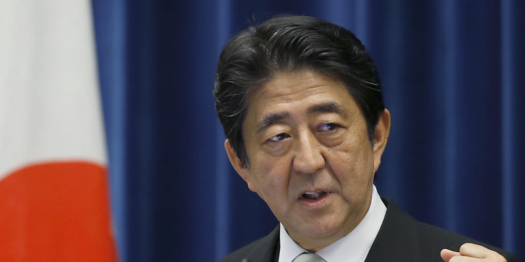 Japans Ministerpräsident Shinzo Abe sieht in dem neuesten Raketenabschuss Nordkoreas eine ernsthafte Bedrohung für sein Land. (Archivbild)