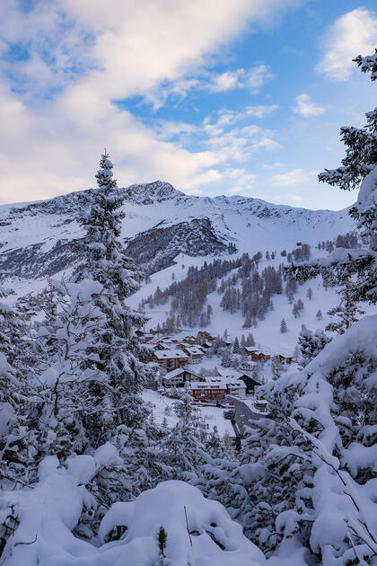 Der erste Schnee in Malbun und Steg