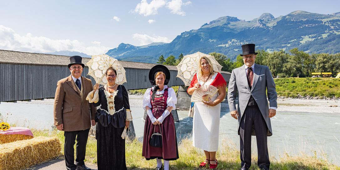 150 Jahre Holzbrücke Vaduz - Sevelen