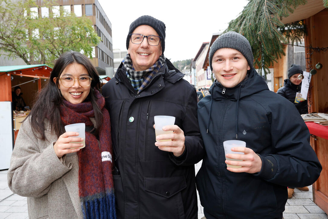 Weihnachtsmarkt, Vaduz, Liechtenstein.