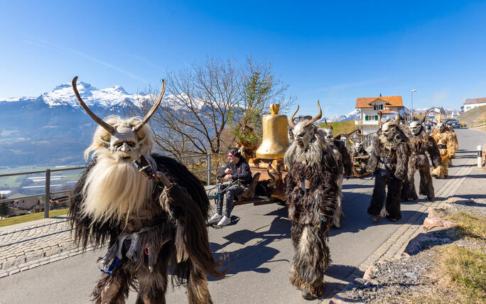 Fasnachtsumzug in Triesenberg (04.03.2025)