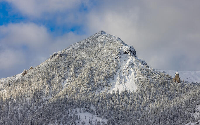 Der erste Schnee in Malbun und Steg