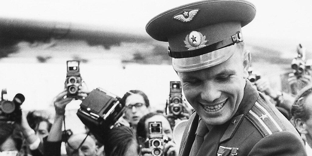 Der legendäre Kosmonaut war auch im Westen ein Star: Juri Gagarin bei einem Besuch in London 1961. (Archivbild)