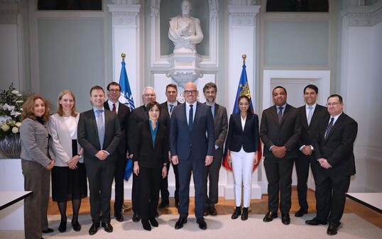 Besuch IWF- Delegation im Fürstentum Liechtenstein - 7. Januar