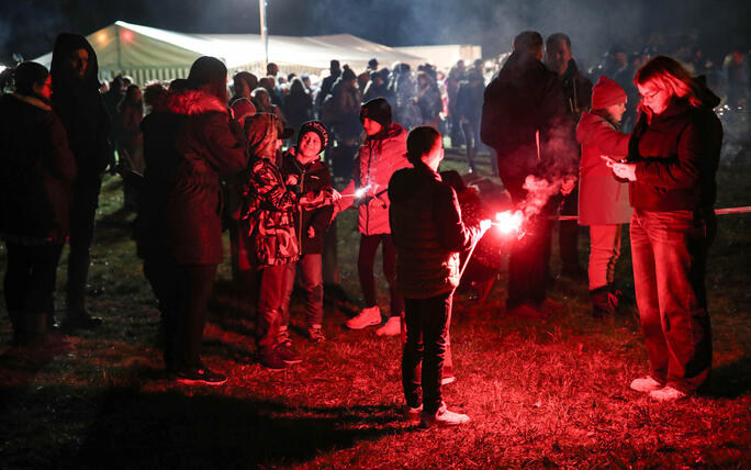 Fackel- und Lampionzug in Gamprin (08.03.2025)