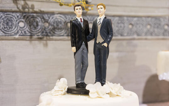 HOCHZEITSMESSE, TORTE, HOCHZEITSTORTE, FIGUR, EHEPAAR,