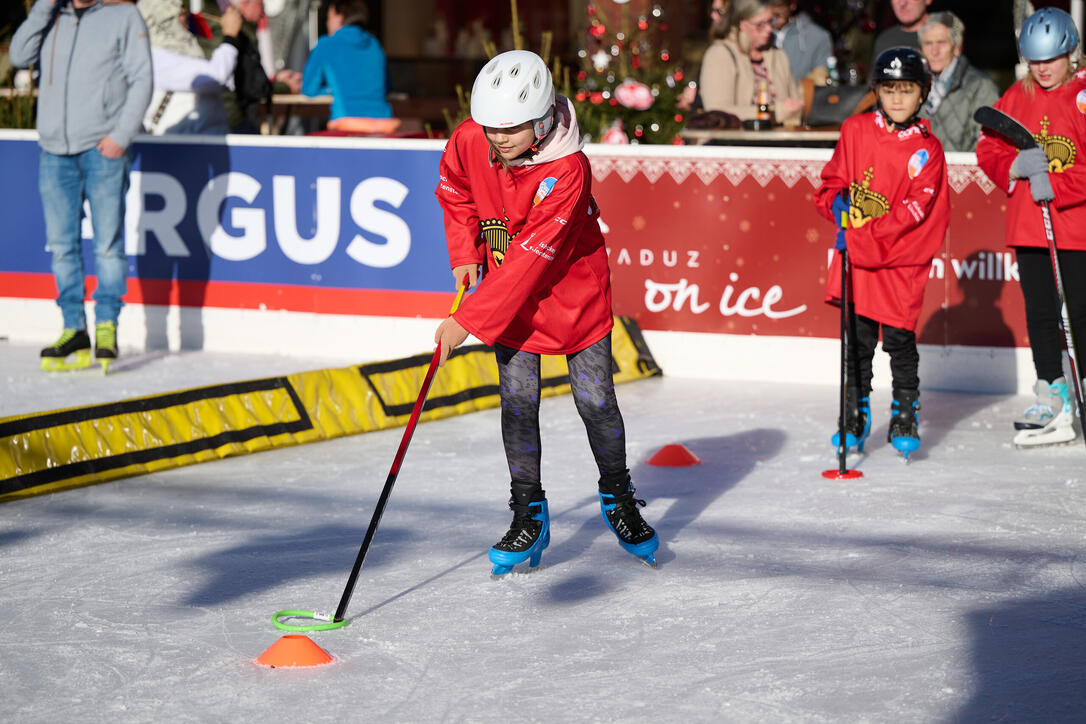 Eishockey-Schnupperkurs in Vaduz