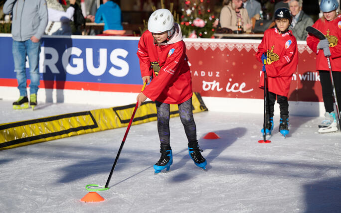 Eishockey-Schnupperkurs in Vaduz