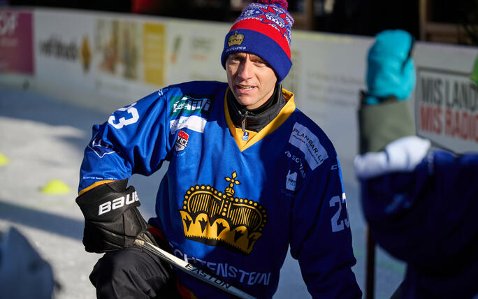 Eishockey-Schnupperkurs in Vaduz