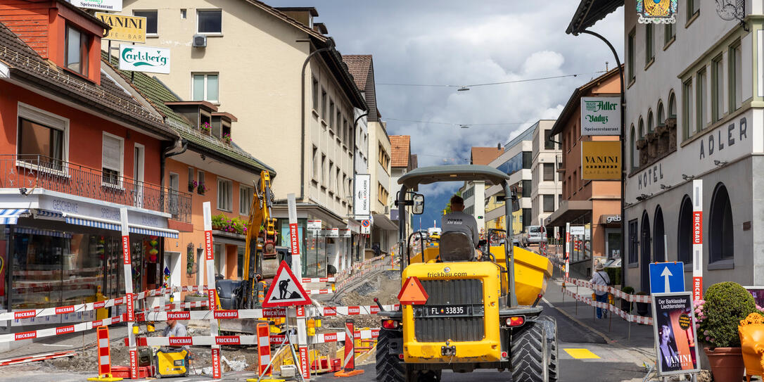 Umleitung Vaduz