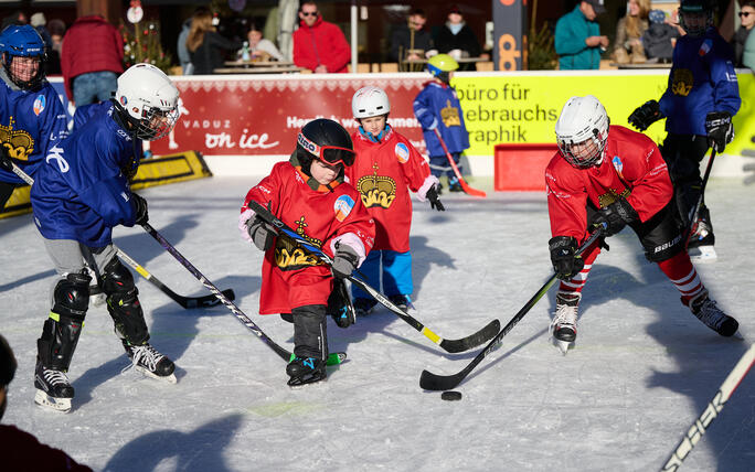 Eishockey-Schnupperkurs in Vaduz