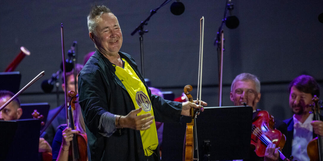 Eröffnungskonzert Vaduz Classic: Nigel Kennedy und Sinfonieorchester Liechtenstein, Vaduz