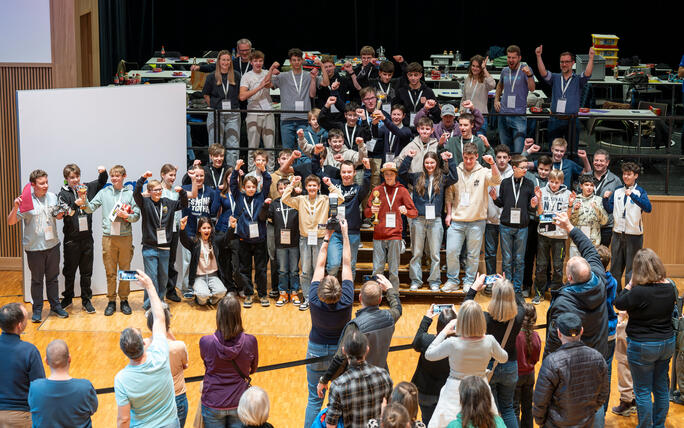 RoboLeague Liechtenstein (Ivoclar) im SAL in Schaan (TG) (25.01.2025)