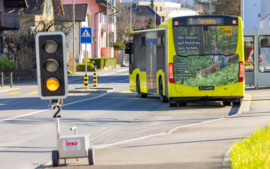 Ampelanlage in Schaan