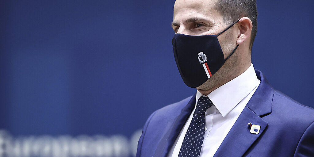 Maltas Premierminister Robert Abela. Foto: Kenzo Tribouillard/AFP Pool/AP/dpa